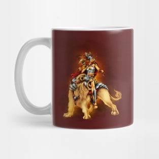 Lion Rider Mug